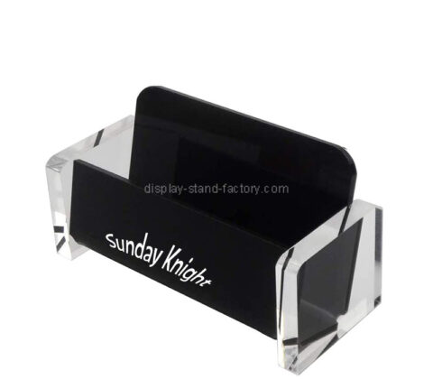 Custom acrylic countertop business name card holder