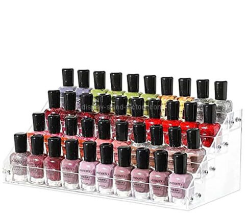 Custom acrylic 4 tiers nail color display holders