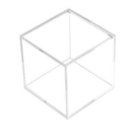 Custom acrylic sliding lid tea bag storage box