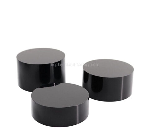Custom acrylic jewelry round display bases