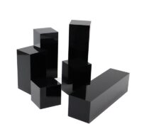 Custom acrylic square column jewelry display props