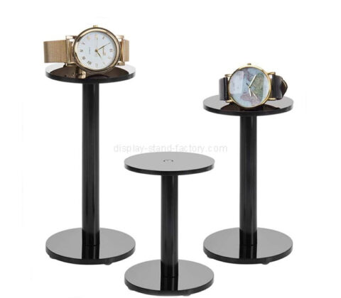 Custom acrylic jewelry watches display stand risers
