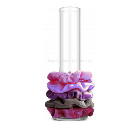 Custom acrylic cylindrical hairband display rack