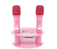 Custom acrylic bar microphone display holder stand