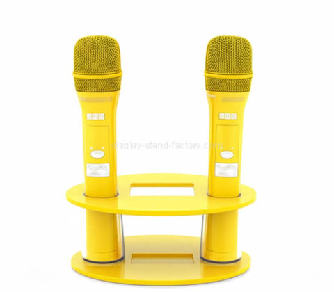 Custom acrylic bar microphone display holder