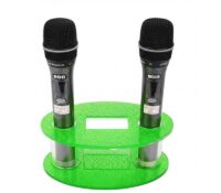 Custom acrylic KTV microphone display holder stand