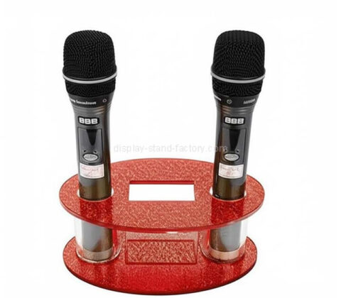 Custom acrylic KTV microphone holder stand