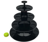 Custom acrylic 5 tiers parties Macarons display stands