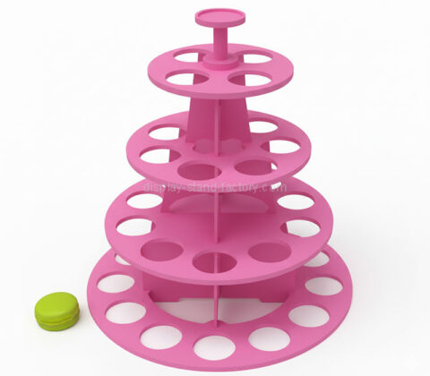 Custom acrylic weddings Macarons display tower stands