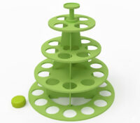 맞춤형 아크릴 파티 마카롱 디스플레이 타워 스탠드