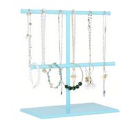 Custom acrylic T bar jewellery display stand