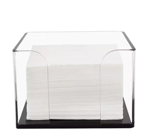 Custom acrylic serviette holder box