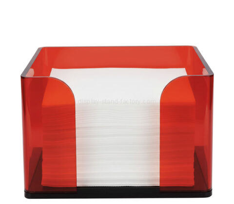 Custom acrylic homes serviette holder box