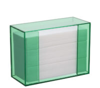 Custom acrylic wall homes serviette holder box