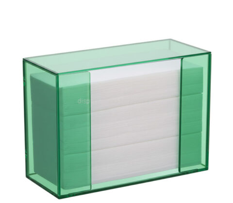 Custom acrylic wall homes serviette holder box