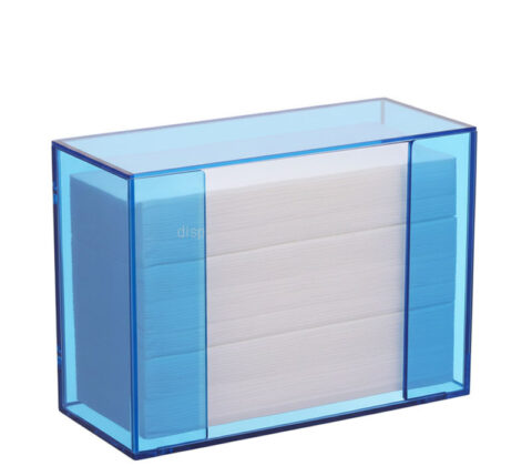 Custom acrylic wall kitchens serviette holder box