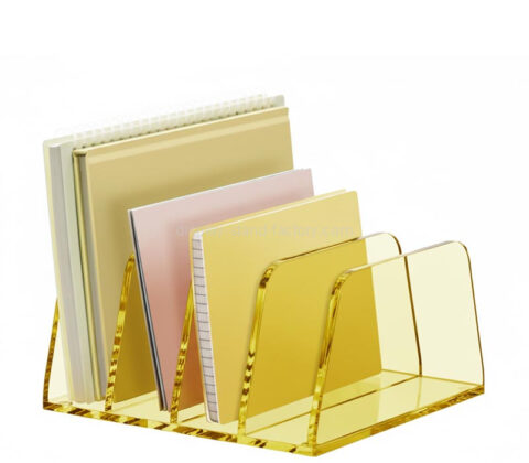 Custom acrylic vertical file sorter holder