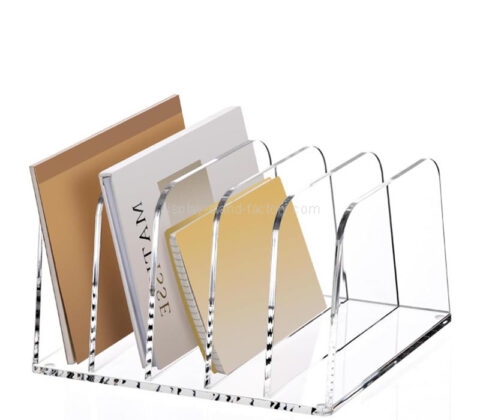 Custom acrylic 5-section file organizer