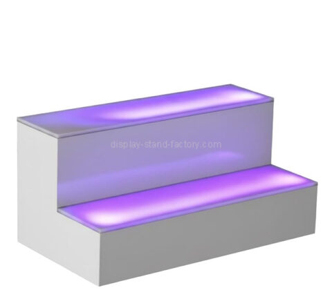 Custom acrylic bar LED wine bottels rack