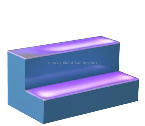 Custom acrylic bar luminous wine bottels rack