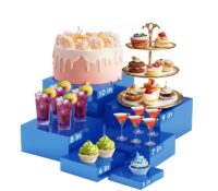 맞춤형 아크릴 케이터링 푸드 라이저