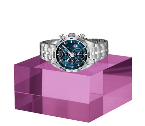 맞춤형 아크릴 스퀘어 시계 디스플레이 받침대