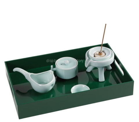 맞춤형 아크릴 차 서빙 트레이