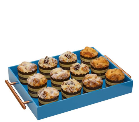 맞춤형 아크릴 컵케이크 서빙 트레이