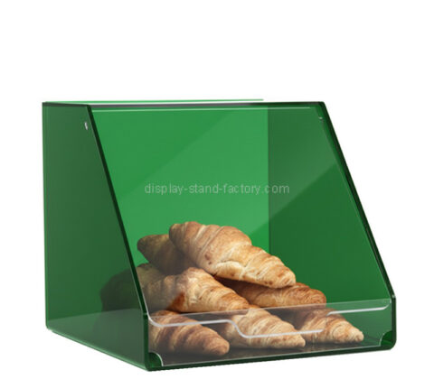 صندوق عرض الخبز الأكريليكي المخصص للمخابز