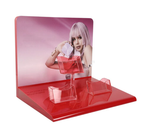 Custom acrylic retail makeup display props