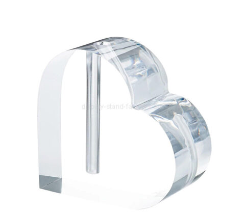 맞춤형 아크릴 하트 모양의 영원히 장미 꽃병