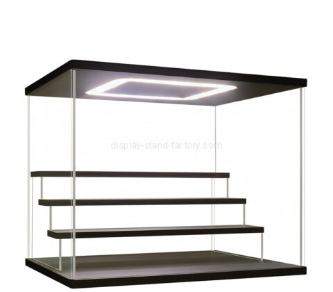 Custom acrylic 4 layers retail LED showcase