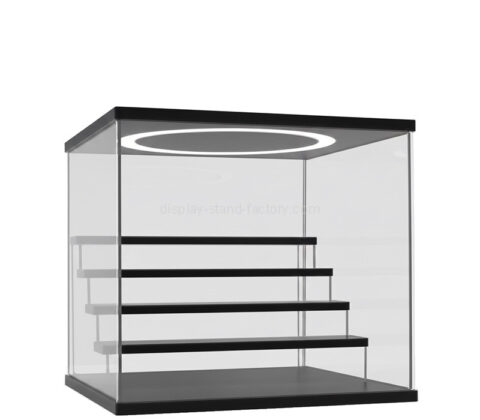 Custom acrylic 5 layers retail stores LED showcase