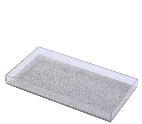 Custom acrylic decorative organizer holder tray