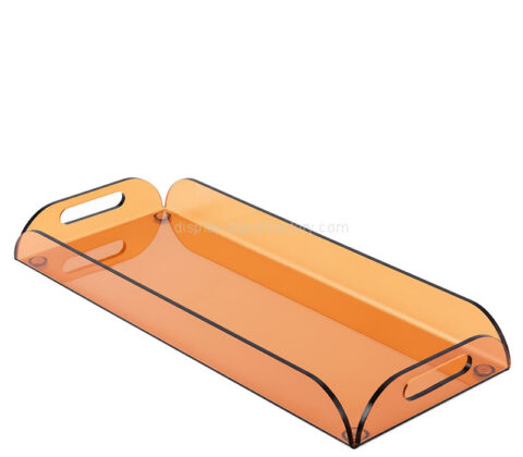 カスタムアクリル製フードサービングトレイ