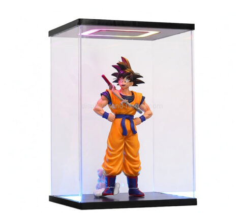 Custom acrylic memorabilia item LED display case
