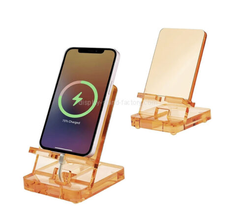 Custom acrylic desktop cell phone stand holder