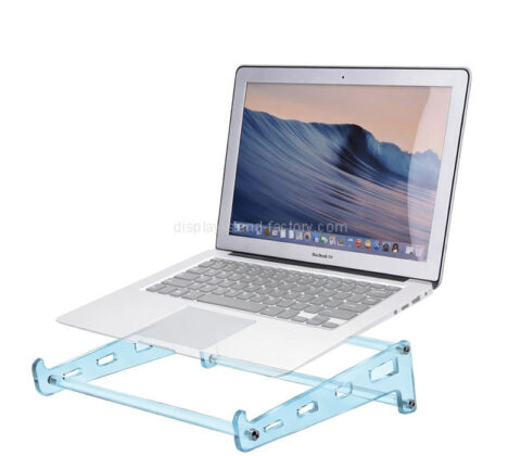 Custom acrylic laptop stand holder for desk
