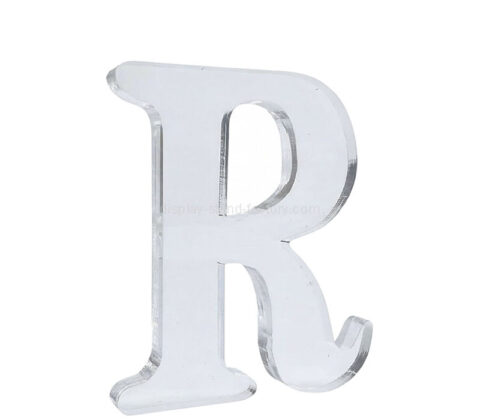 カスタムアクリルデコレーションスタンディングレターブロック