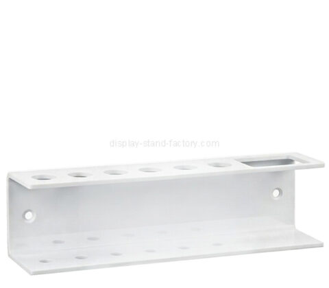 Custom acrylic wall powder brush & marker pen holder