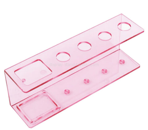 Custom acrylic wall toothbrush toothpaste holder