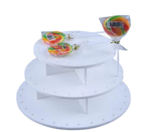 Custom acrylic lollipop candy display stand rack