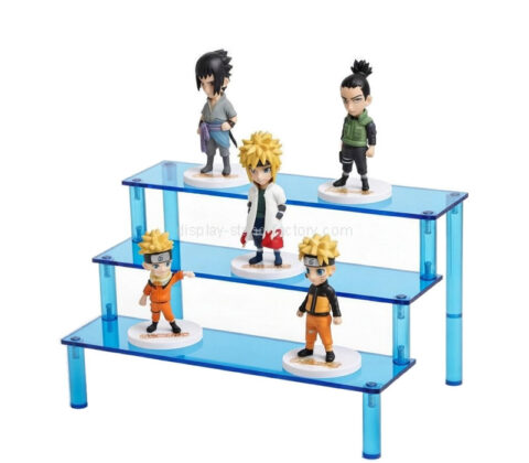 Custom acrylic 3 layers figures set display risers