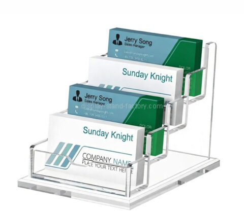 맞춤형 아크릴 4단 명함 홀더