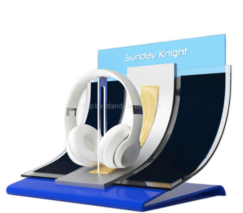 Custom acrylic LED headphone display prop
