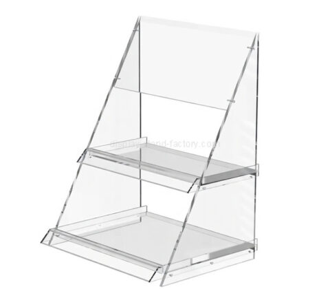 رف عرض مثلث الخبز الأكريليكي المخصص للخبز الأكريليكي