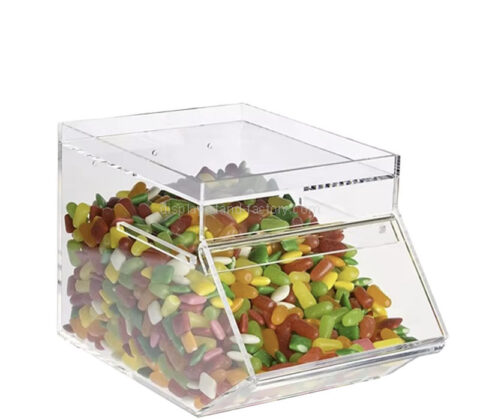 علبة موزع حلوى الأكريليك الحائطية المخصصة من الأكريليك