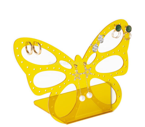 Custom acrylic butterfly shape earring display stand