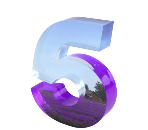 كتلة لافتة ثقالة الورق الأكريليك المخصصة من الأكريليك