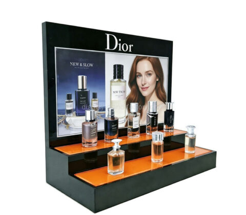 カスタムアクリル香水化粧LEDディスプレイ小道具